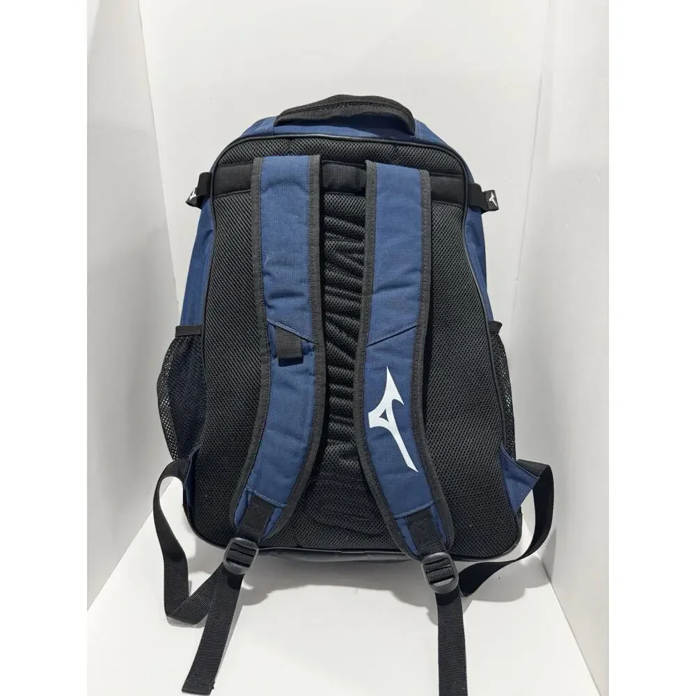 Mizuno Organizer 23 Backpack Columbia Blue Baseball Softball Bat Bag Sports